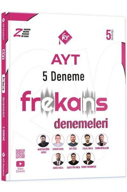 AYT 5 Frekans Denemeleri | KR Akademi (İnce Kapak)