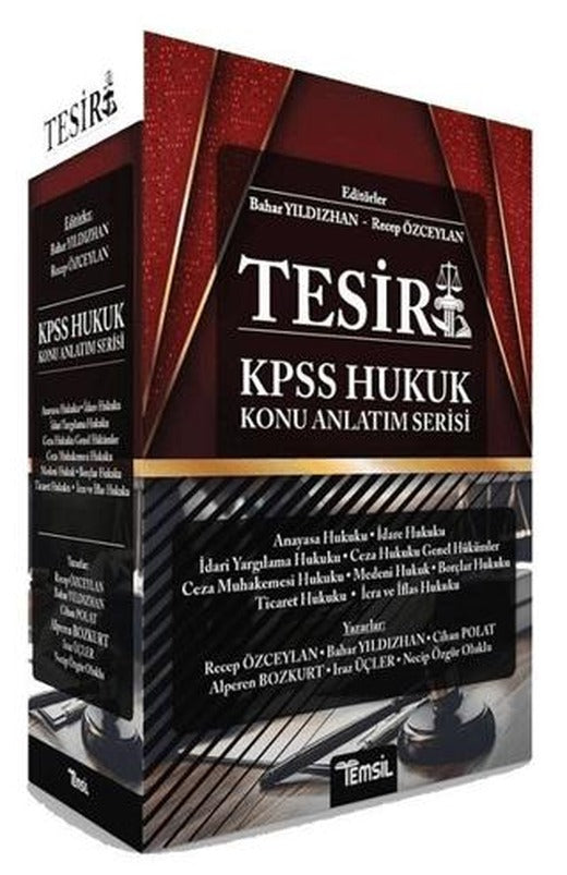 Tesir KPSS Hukuk Konu Anlatım Serisi | Temsil Kitap (Ciltsiz)
