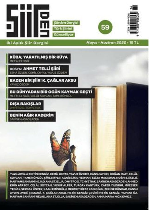 Şiirden İki Aylık Şiir Dergisi Sayı: 59 Mayıs-Haziran 2020 | Şiirden Yayıncılık (Ciltsiz)