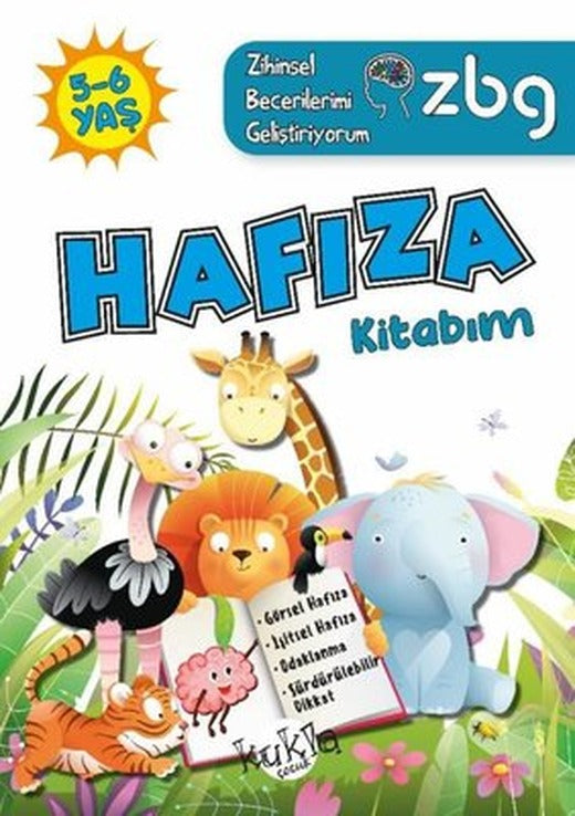 5 - 6 Yaş Hafıza Kitabım - ZBG Zihinsel Becerilerimi Geliştiriyorum | Kukla
