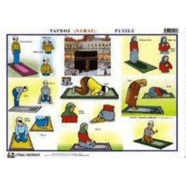 Yapboz 17 - Namaz | Uysal Yayınevi