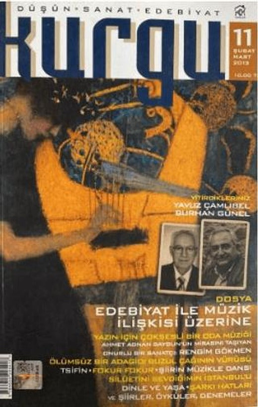 Kurgu Düşün Sanat Edebiyat Dergisi Sayı: 11 Şubat - Mart 2013 | Kurgu Kültür Merkezi (Ciltsiz)