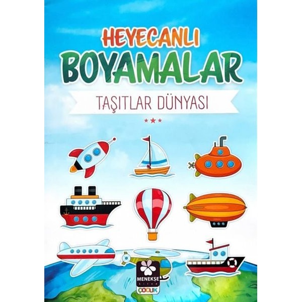 Heyecanlı Boyamalar Taşıtlar Dünyası