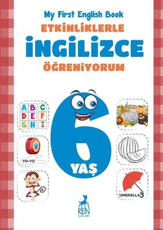 Ekinliklerle İngilizce Öğreniyorum - 6 Yaş | Ren Kitap