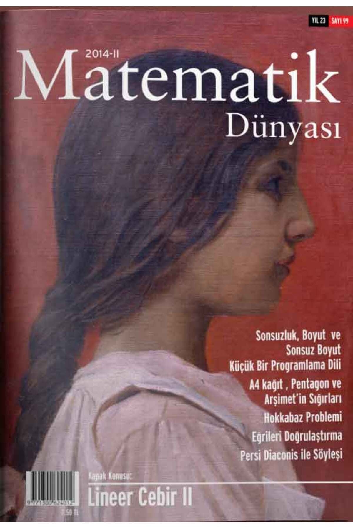 Matematik Dünyası Dergisi Sayı:101 Yıl:2014 – IV | Nesin Yayınevi (Ciltsiz)