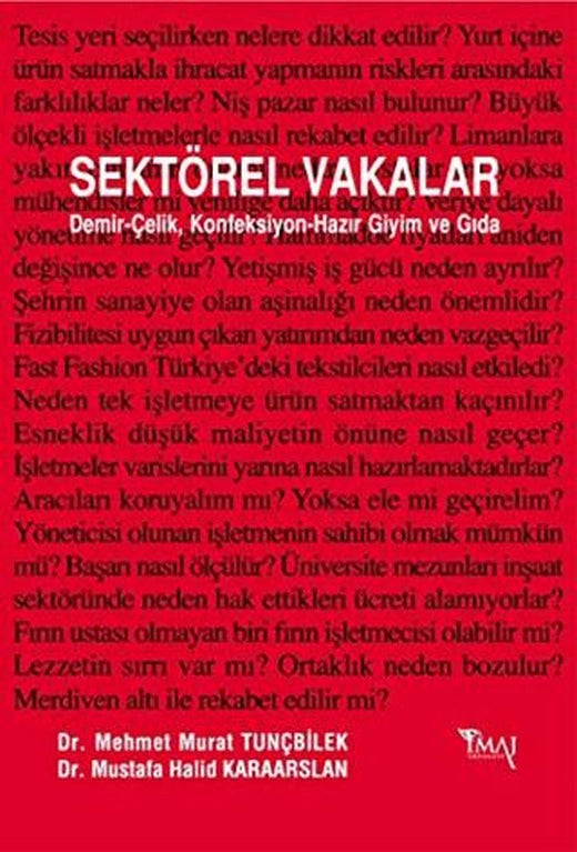 Sektörel Vakalar | İmaj Yayıncılık (Ciltsiz)