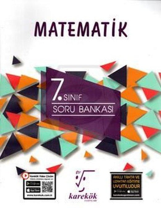 2021 7. Sınıf Matematik Soru Bankası | Karekök Eğitim Yayın (İnce Kapak)