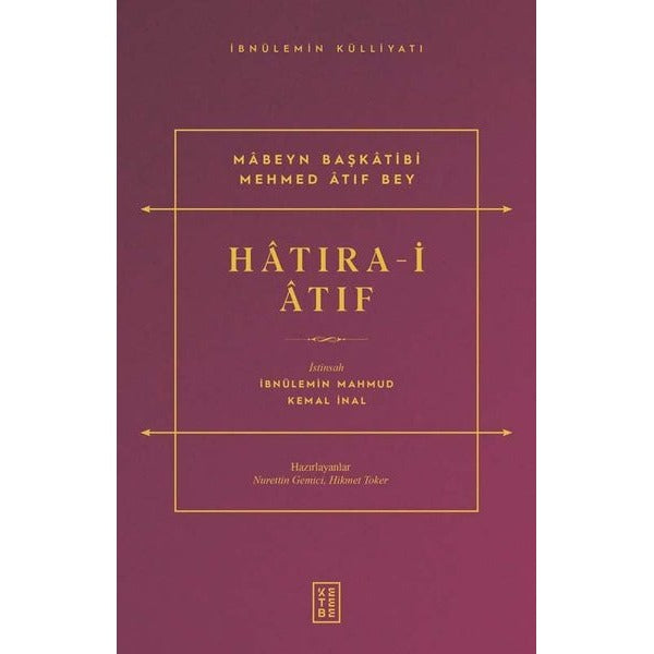 Hatıra-i Atıf | Ketebe (İnce Kapak)