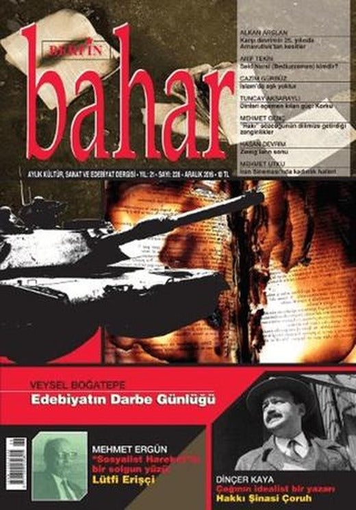 Berfin Bahar Aylık Kültür Sanat ve Edebiyat Dergisi Sayı: 226 Aralık 2016 | Berfin Bahar Dergisi (Ciltsiz)