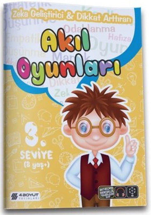 Akıl Oyunları 3.Seviye | 4 Boyut Yayınları