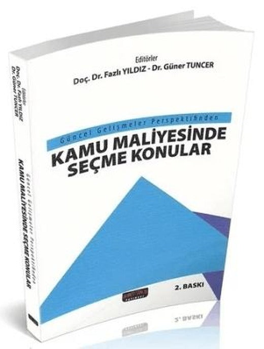 Kamu Maliyesinde Seçme Konular | Savaş Yayınevi (Ciltsiz)