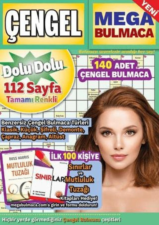 Mega Çengel Bulmaca 19 | Maxi Yayıncılık (Ciltsiz)