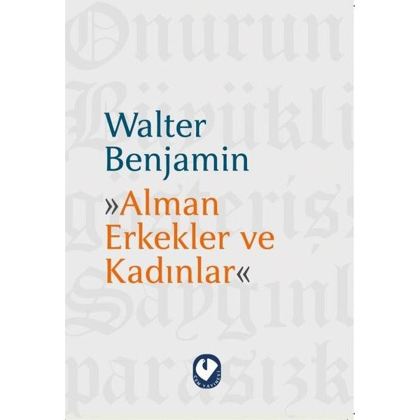 Alman Erkekler ve Kadınlar | Cem Yayınevi (İnce Kapak)