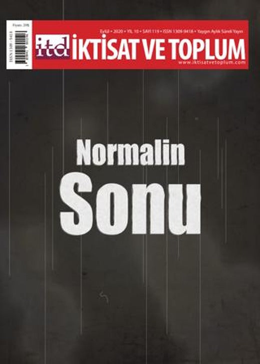 İktisat ve Toplum Dergisi Sayı: 119 Eylül 2020 | İktisat ve Toplum Dergisi (Ciltsiz)