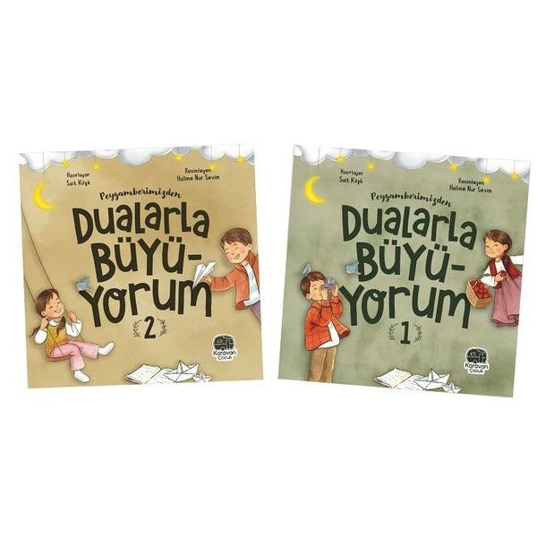 Peygamberimizden Dualar Seti - 2 Kitap Takım | Karavan Çocuk (İnce Kapak)
