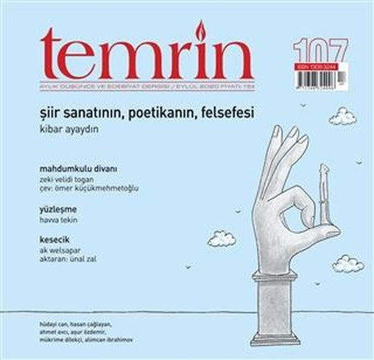 Temrin Düşünce ve Edebiyat Dergisi Sayı: 107 Eylül 2020 | Temrin Dergisi (Ciltsiz)
