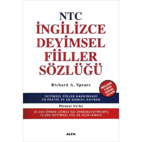 NTC İngilizce Deyimsel Fiiller Sözlüğü | Alfa Yayıncılık (İnce Kapak)