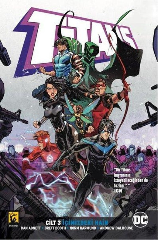 Titans Cilt 3: İçimizdeki Hain | Arka Bahçe Yayıncılık (İnce Kapak)