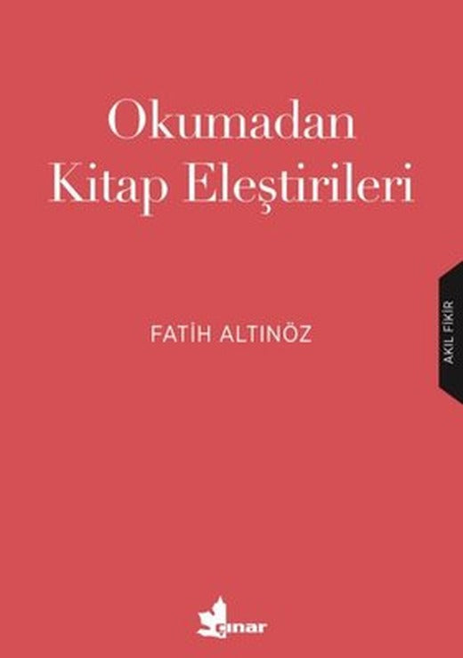Okumadan Kitap Eleştirileri | Çınar Yayınları