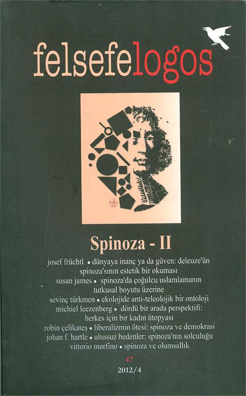 Felsefelogos Sayı: 47 Spinoza 2 Umuttepe Yayınları | Umuttepe Yayınları - Resim 1