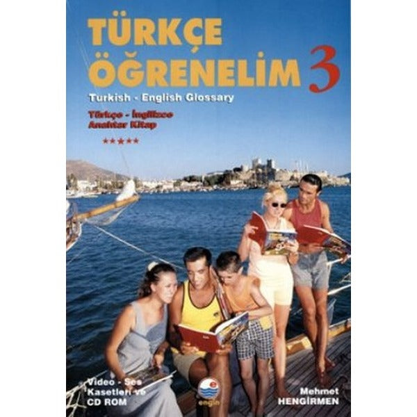 Türkçe Öğrenelim 3 Turkish - English Glossary / Türçe - İngilizce Anahtar Kitap | Engin Yayınevi (Ciltsiz)