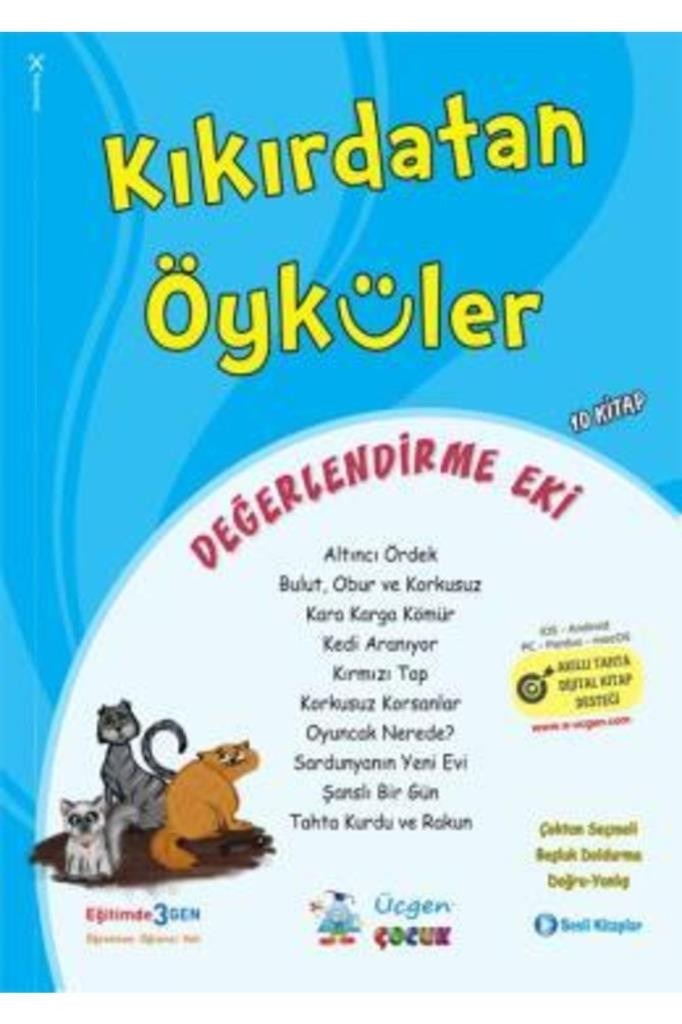 Kıkırdatan Öyküler Seti - 10 Kitap Takım | Üçgen Çocuk (İnce Kapak)