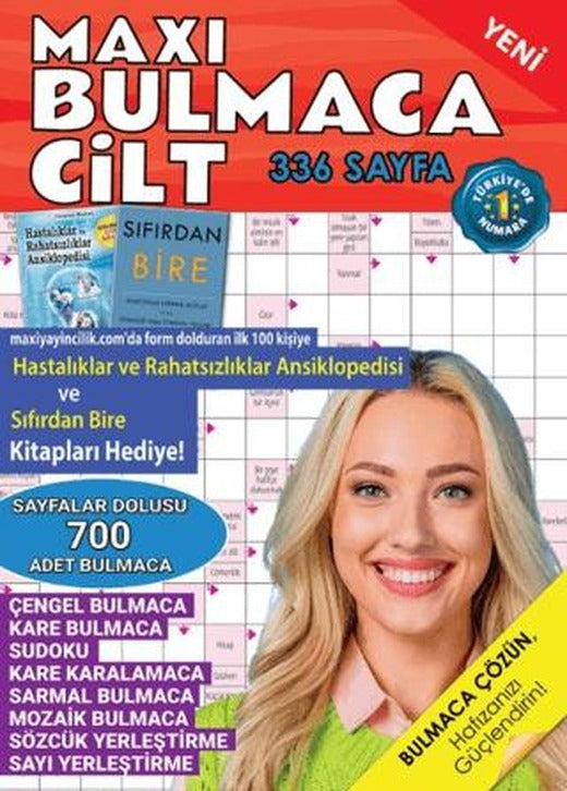 Maxi Bulmaca Cilt 15 | Maxi Yayıncılık (Ciltsiz)