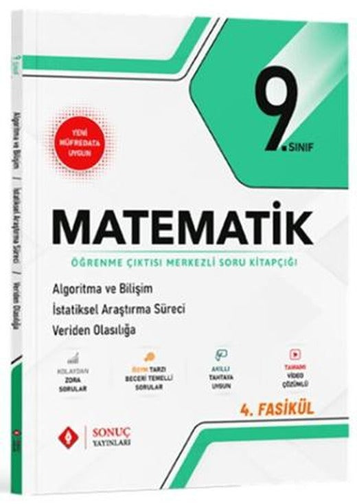 9. Sınıf Matematik Algoritma ve Bilişim İstatistiksel Araştırma Süreci Veriden Olasılığa