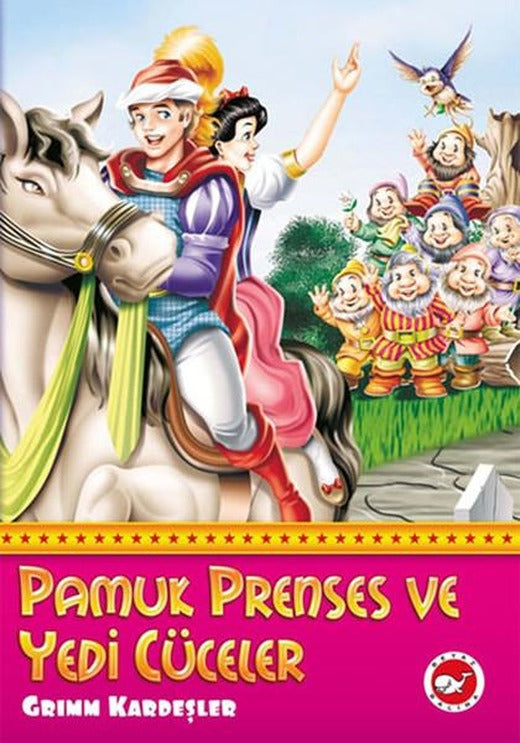 Pamuk Prenses ve Yedi Cüceler | Beyaz Balina Yayınları (İnce Kapak)