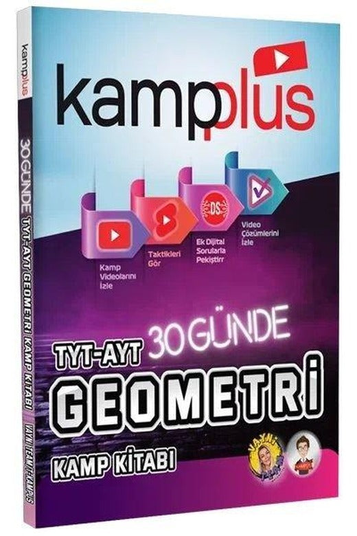 TYT AYT Kampplus 30 Günde Geometri Kampı | Tonguç Kampüs (İnce Kapak)