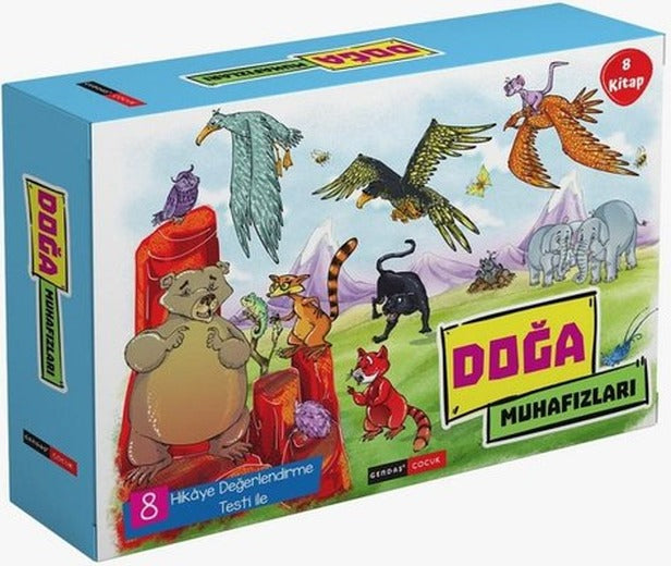 Doğa Muhafızları - 8 Kitap Takım Kutulu | Gendaş Çocuk (İnce Kapak)