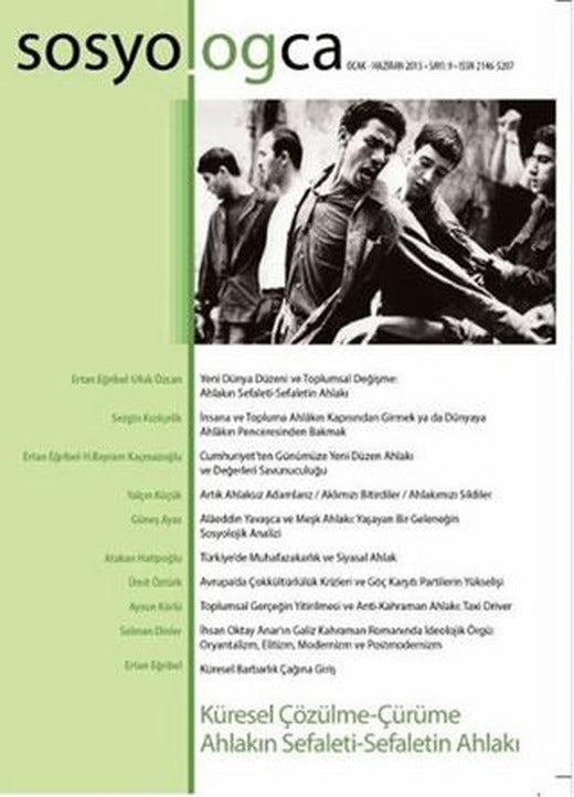 Sosyologca Dergisi Sayı : 9 | Doğu Kitabevi (Ciltsiz)