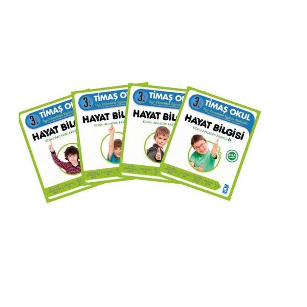 3, Sınıf Hayat Bilgisi Konu Anlatımlı Seti - 4 Kitap Takım | Timaş Yayınları