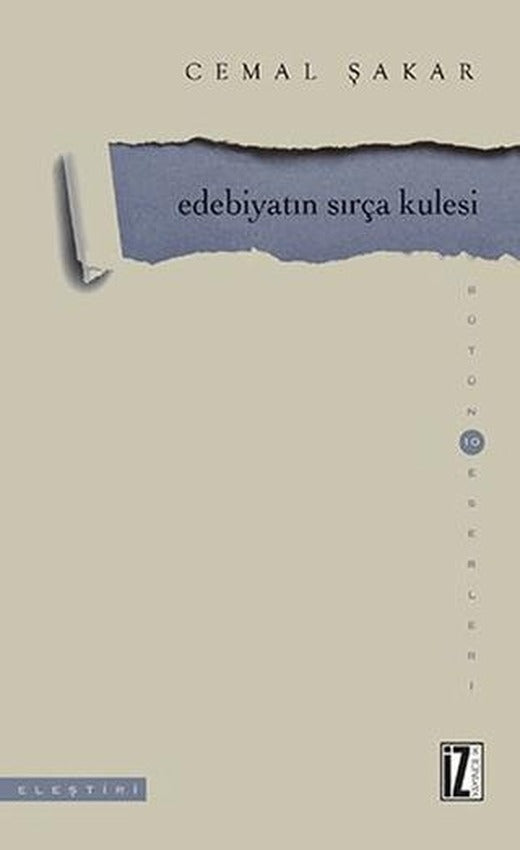 Edebiyatın Sırça Kulesi | İz Yayıncılık (Ciltsiz)
