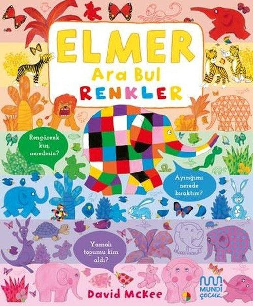 Elmer - Ara Bul Renkler | Mundi (İnce Kapak)