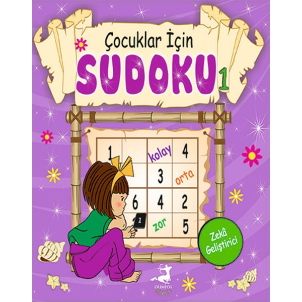 Çocuklar İçin Sudoku - 1 | Olimpos Çocuk (İnce Kapak)