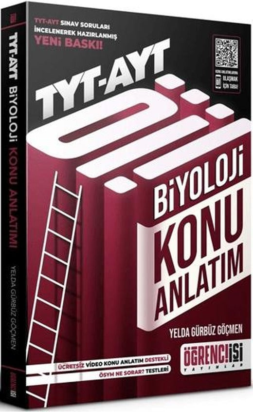 TYT AYT Biyoloji Konu Anlatımı | Öğrenci İşi Yayınları (Ciltsiz)
