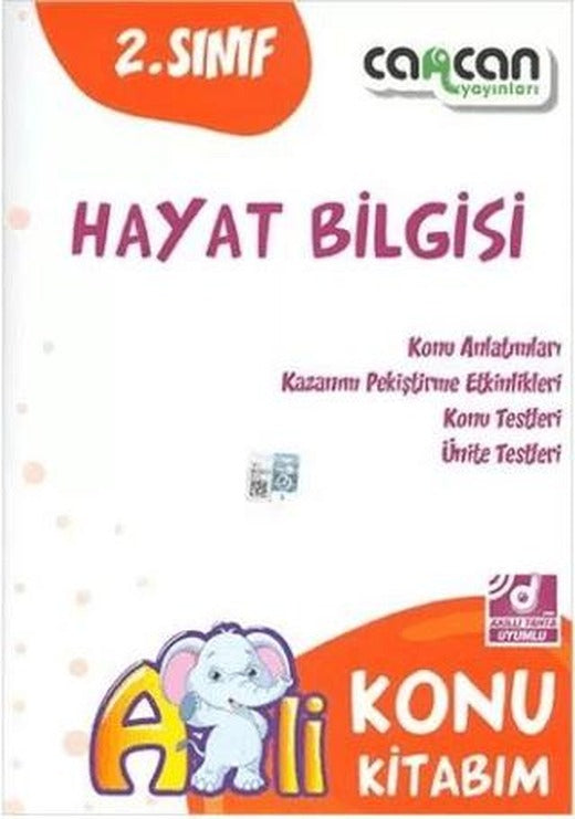 2. Sınıf Hayat Bilgisi Konu Kitabım | Cancan Yayınları (Ciltsiz)