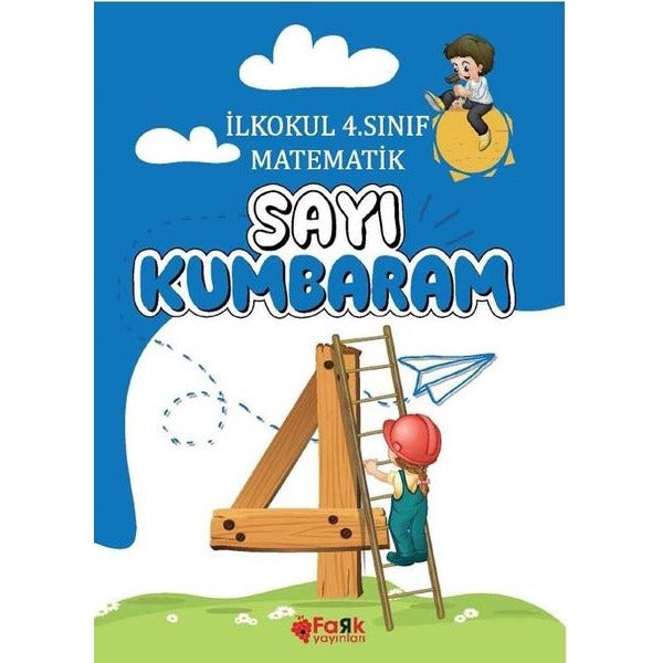 Sayı Kumbaram 4 - İlkokul 4.Sınıf Matematik | Fark Yayınları (İnce Kapak)