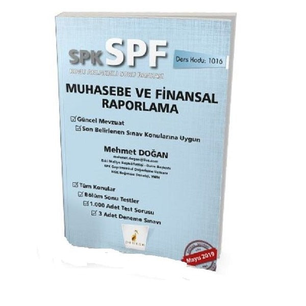 SPK - SPF Muhasebe ve Finansal Raporlama Konu Anlatımlı Soru Bankası
