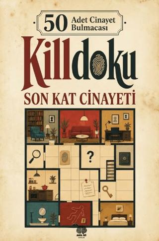 50 Cinayet Bulmacası Killdoku Son Kat Cinayeti | Akıl İzi Yayınları (Ciltsiz)  - Resim 1