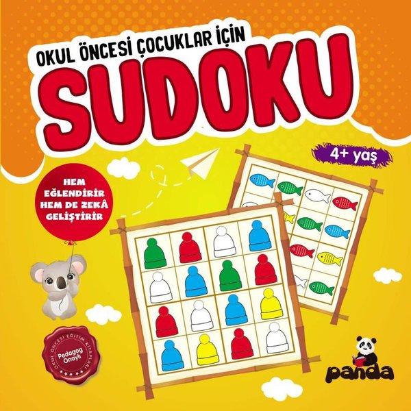 Sudoku 4 Yaş - Okul Öncesi Çocuklar İçin | Panda (İnce Kapak)  - Resim 1