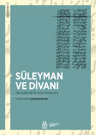 Süleyman ve Divanı | DBY Yayınları (Ciltsiz)  - Resim 1