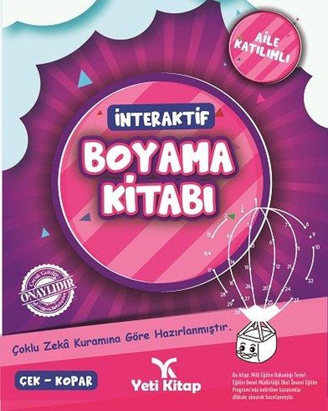 İnteraktif Boyama Kitabı 2 | Yeti Kitap (İnce Kapak)  - Resim 1