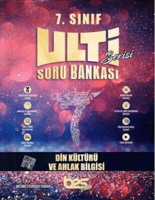 7. Sınıf Din Kültürü ve Ahlak Bilgisi Ulti Serisi Soru Bankası - Mehmet Furkan Yaman kitap kapağı