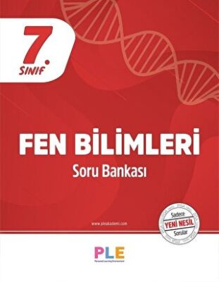 Birey PLE 7. Sınıf Fen Bilimleri Soru Bankası - Kolektif kitap kapağı