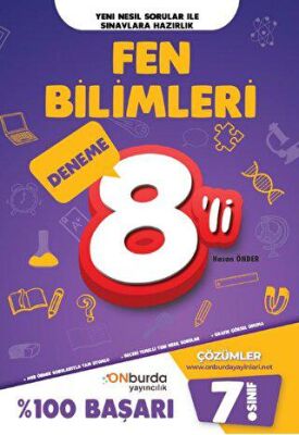 ONburda Yayınları 7. Sınıf Fen Bilimleri Yeni Nesil Branş Denemeleri - Kolektif kitap kapağı