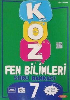 7. Sınıf Koz Fen Bilimleri Soru Bankası - Uğur Çığnak kitap kapağı