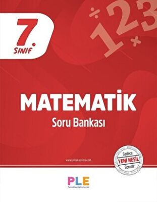 Birey PLE 7. Sınıf Matematik Soru Bankası - Kolektif kitap kapağı