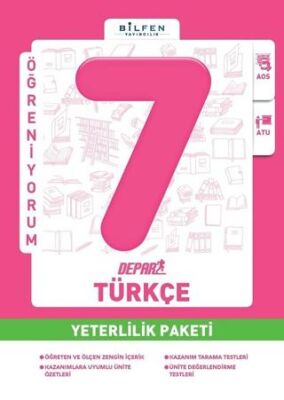 7. Sınıf Türkçe Depar Yeterlilik Paketi - Kolektif kitap kapağı